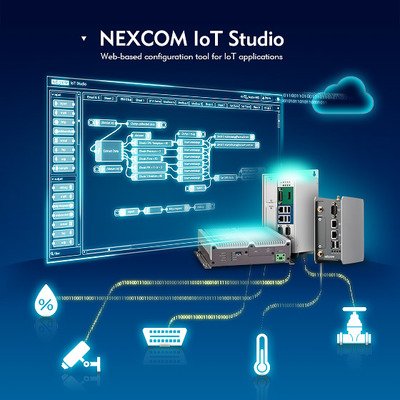 新漢免費開放NEXCOM IoT Studio聯網軟件工具下載，簡化編程開發、加速物聯網創新